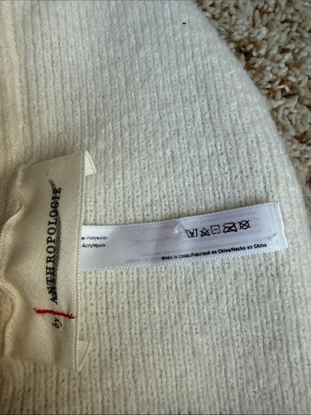 New By Anthropologie Sparkle Beanie Hat size Os. - Picture 5 of 7